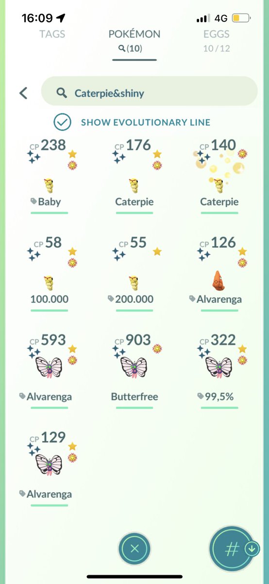 alvarenga65PoGo's tweet photo. 200.000 catches achieved. Another one for the collection https://t.co/pSjH5flhVt