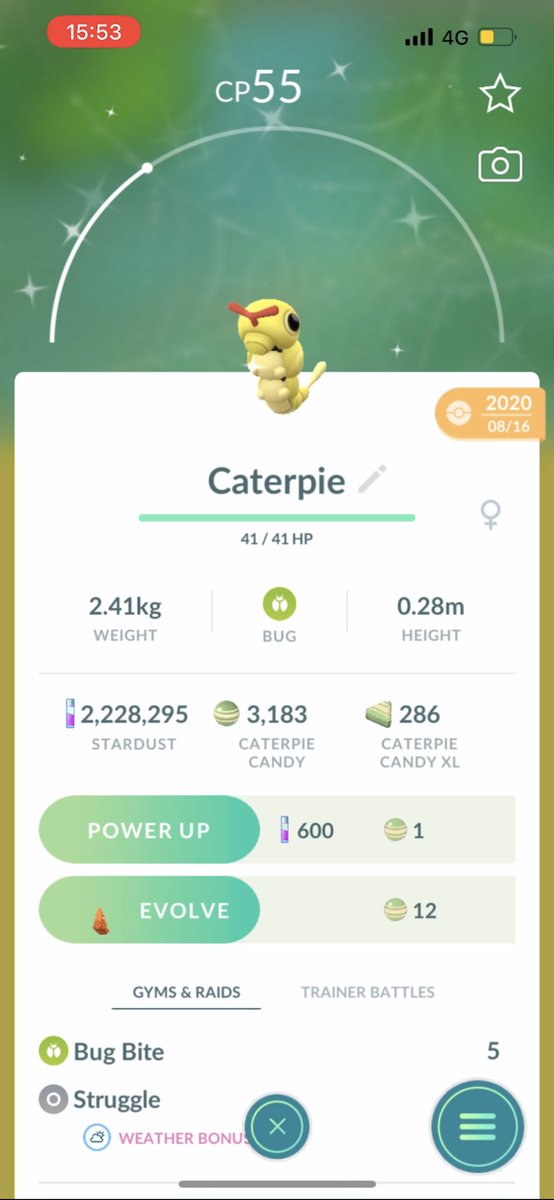 alvarenga65PoGo's tweet photo. 200.000 catches achieved. Another one for the collection https://t.co/pSjH5flhVt