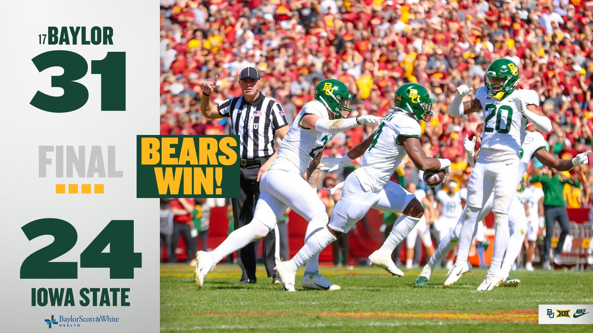 Baylor Football tweet media