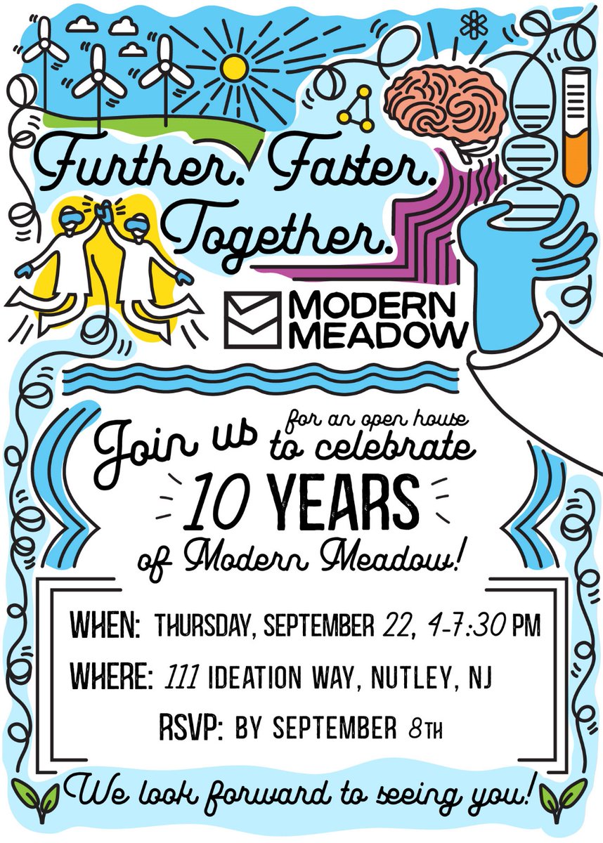 Andras Forgacs (@atforgacs) on Twitter photo Much gratitude to current <a href="/ModernMeadow/">Modern Meadow</a> leaders and team who've led an exciting evolution, alumni who laid the groundwork, and partners who enable us to go further faster together for the wellness of people and planet! Much gratitude to current <a href="/ModernMeadow/">Modern Meadow</a> leaders and team who've led an exciting evolution, alumni who laid the groundwork, and partners who enable us to go further faster together for the wellness of people and planet!