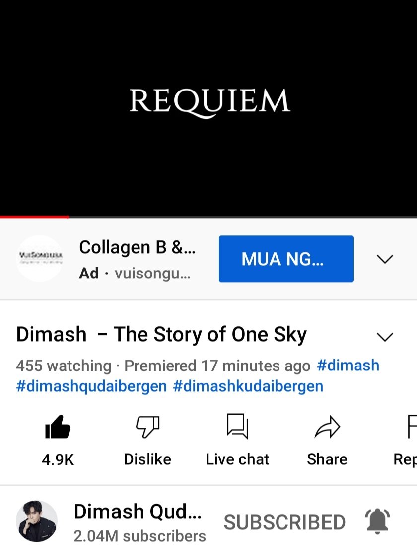 BrendaC82258759's tweet photo. @dimash_official Even had notification on but was on IG in a Meet &amp; Greet Livestream. I even opened live chat on YouTube but waited till I watched MV chat disappeared. Then went back to IG &amp; MV showing there too. You are everywhere today.
#TheStoryOfOneSky 
#DimashQudaibergen 
@dimash_official https://t.co/fcnKs59Kt9