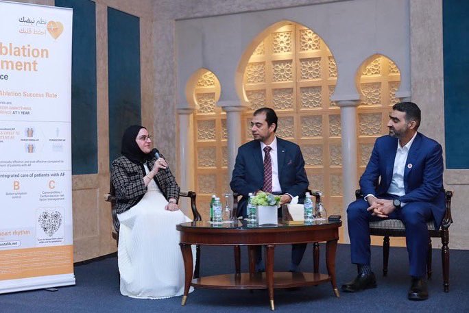 1sinusrhythm's tweet photo. Today was a great day to host our AF symposium. Amazing lineup of speakers from different specialities. #afibawareness #Afib #Kuwait #stopaf https://t.co/NWO59q1W1f