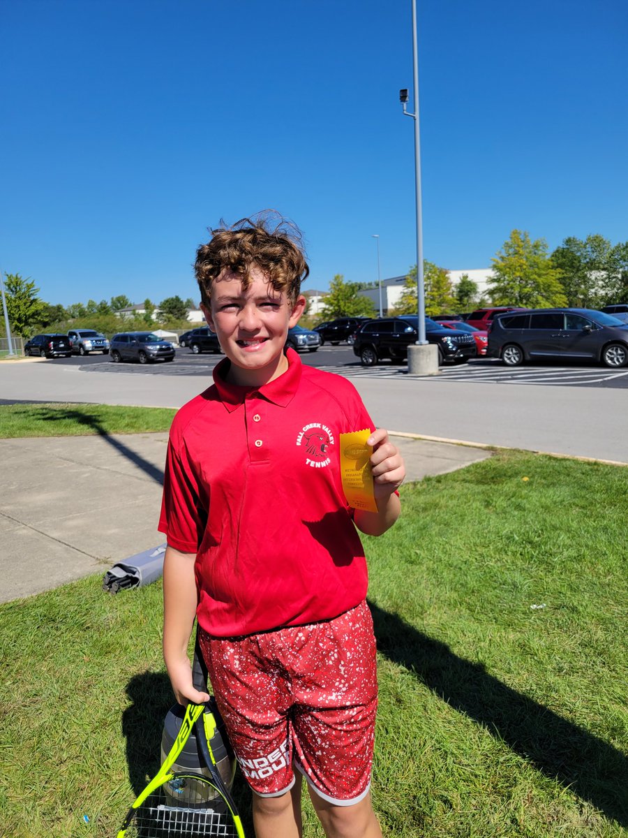 IsaacHomburg's tweet photo. Super proud of the way @FCVAthletics Boys Tennis played today. With our combined effort we'll end with our highest bid finish at @MIIC_Sports in my four years coaching! #GoWildcats #ProudCoach https://t.co/2acFyfutDj