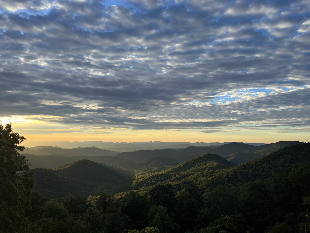 tmcleod2020's tweet photo. Morning Blue Ridge Parkway https://t.co/9dGdMd0Tty
