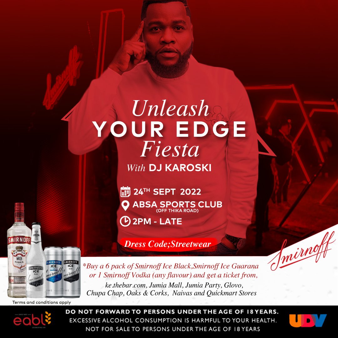 Baba Rudge On Twitter Leo Date 24th SmirnoffKE FlavourWithEdge baba-rudge-on-twitter-leo-date-24th-smirnoffke-flavourwithedge