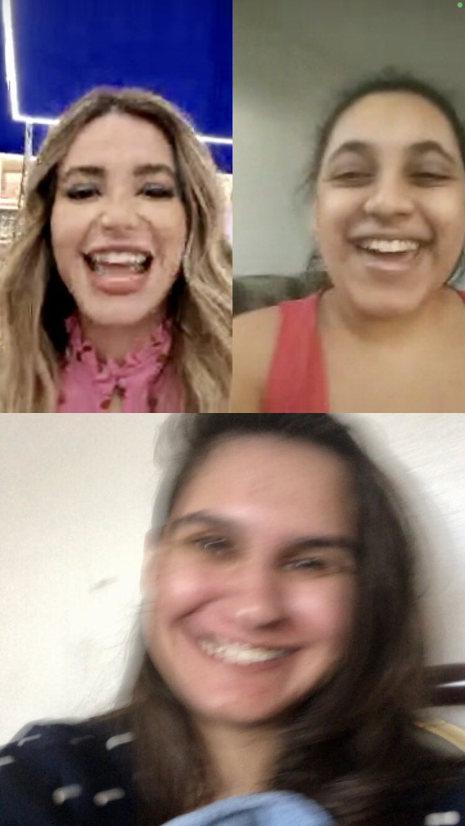 E inesperadamente falamos com a <a href="/brunapgo/">Bruna Gomes</a> por chamada de vídeo! 

Eu nunca vou conseguir te agradecer o suficiente por nos proporcionar esse momento, @deinertgomes. ❤️ 

O tremor do print e os sorrisos mostram toda a nossa emoção HAHA