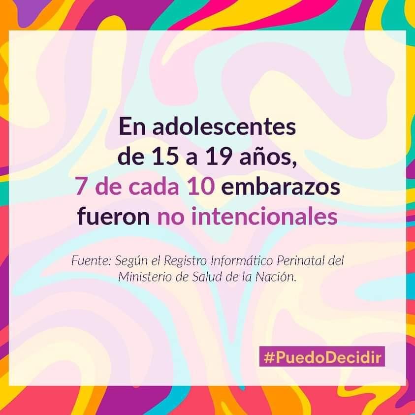 saludchubut's tweet photo. ‼️ LA ENORME MAYORÍA DE LOS EMBARAZOS EN LA ADOLESCENCIA SON NO INTENCIONALES
Para #poderdecidir es fundamental 👇
✅ La implementación de la ESI.
✅ Acceder a métodos anticonceptivos.
✅ Que se garanticen derechos, incluida la interrupción legal del embarazo.
ℹ️ 📞0800 222 3444 https://t.co/ak1jko9a9H