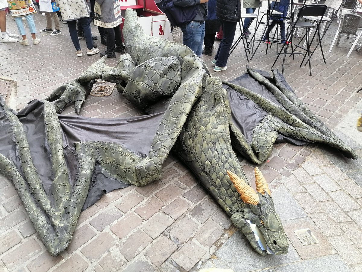 Présent cet après-midi au défilé étudiant dans le cadre de Metz l'étudiante, aux côtés des autres membres du Conseil de la Vie Etudiante afin de porter le Graoully du <a href="/FabLabMetz/">graouLAB</a> qui menait le défilé.