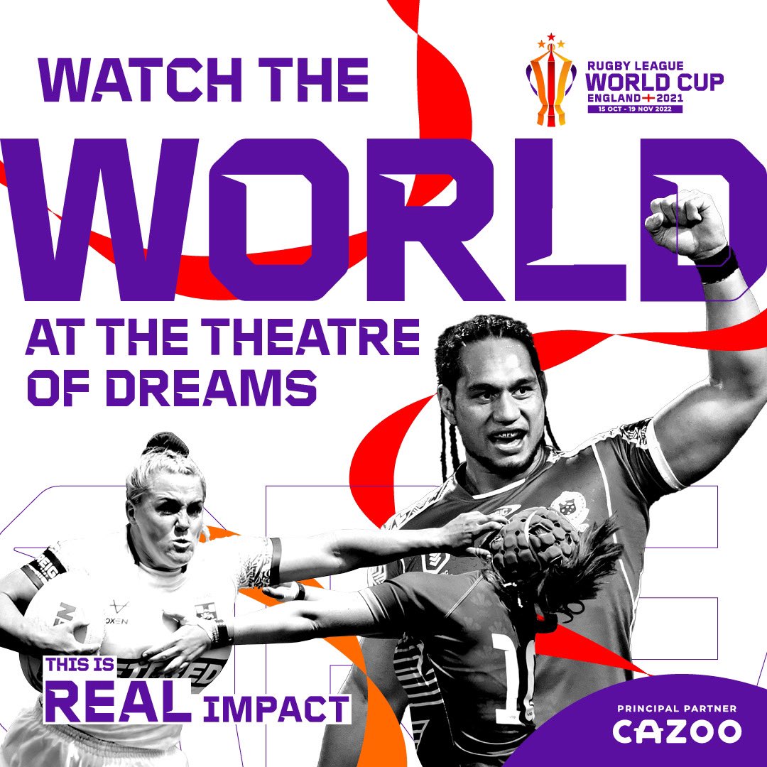 Rugby League World Cup 2021 on Twitter