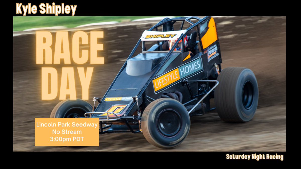We have a little change in the plans, tonight we head to Lincoln Park Speedway to run with their local series.

Their should be a lot of cars &amp; some great racing so make sure to head out to the track 🏁!