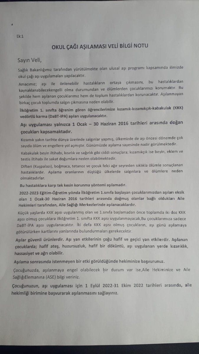 siz_hala's tweet photo. Dikkat GAZİANTEPTE ilk okula giden çocuklar aşılanacaktır.
İlk okula giden çocuklara hangi aşıları vuracaklar resme bakın.
Kaç çocuk CVD19 aşılandıktan sonra kalp krizi geçirip öldü?
Kaç insan CVD19 aşı vurulduktan sonra kalp krizi geçirip öldü?
Hala çocukları aşılama derdindeler https://t.co/RfFlsmNcN4