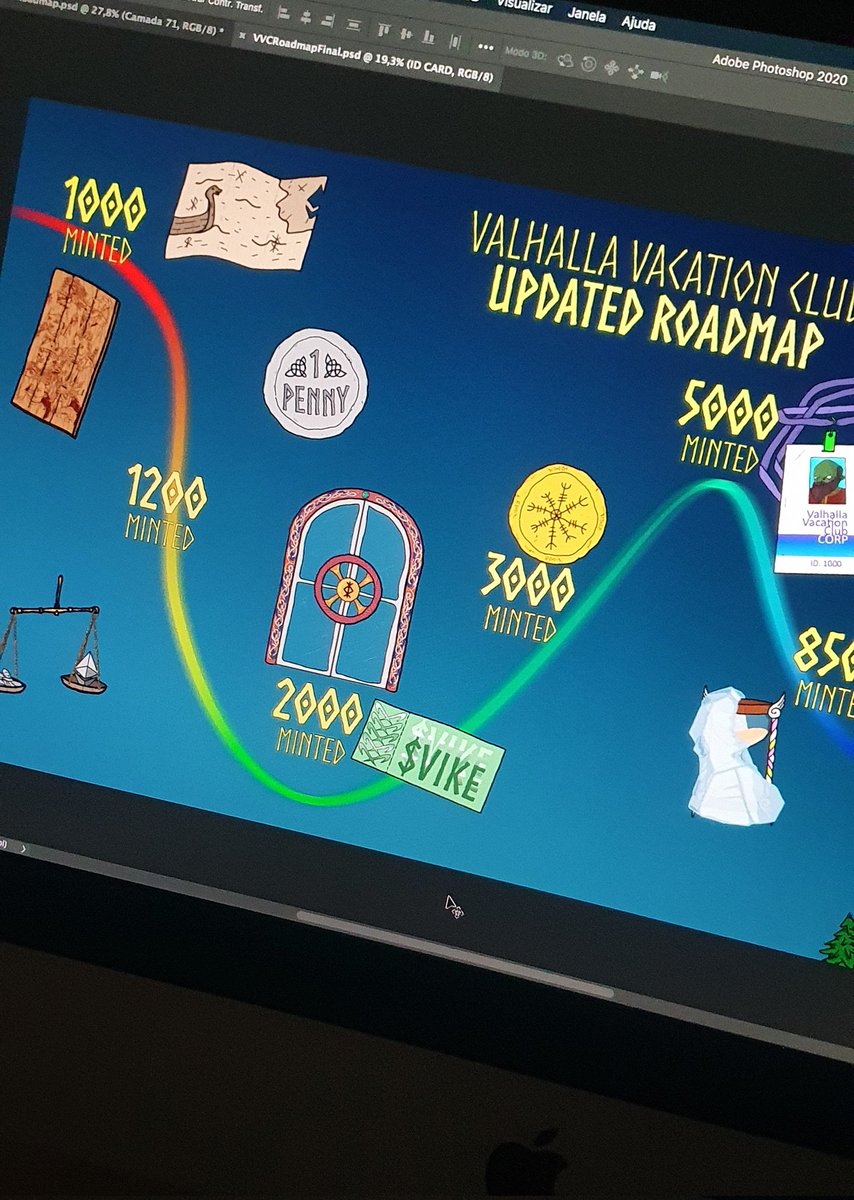 New <a href="/vacayclub/">Valhalla Vacation Club</a> roadmap almost done. On final lap. <a href="/Jugyman/">Jugy 🪢 🔺️👁🔺️</a>
#nftart #NFTCommunity #valhalla #valhallavacationclub