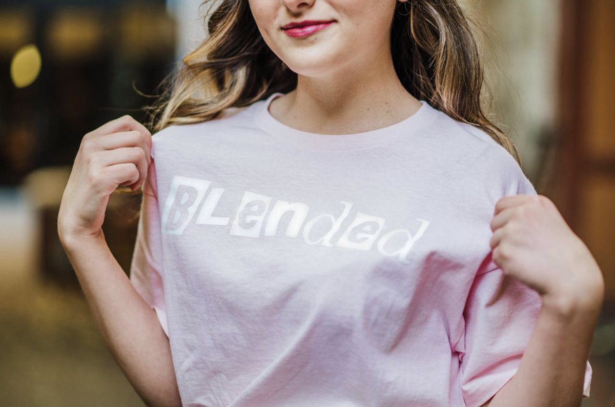 Next month is The beginning of Breast cancer awareness month. Blended is Honoring Justus mom who had cancer and passed away. Let's start off October by wearing our pink shirts! Shop Blendedbyjustus.com to get yours !!