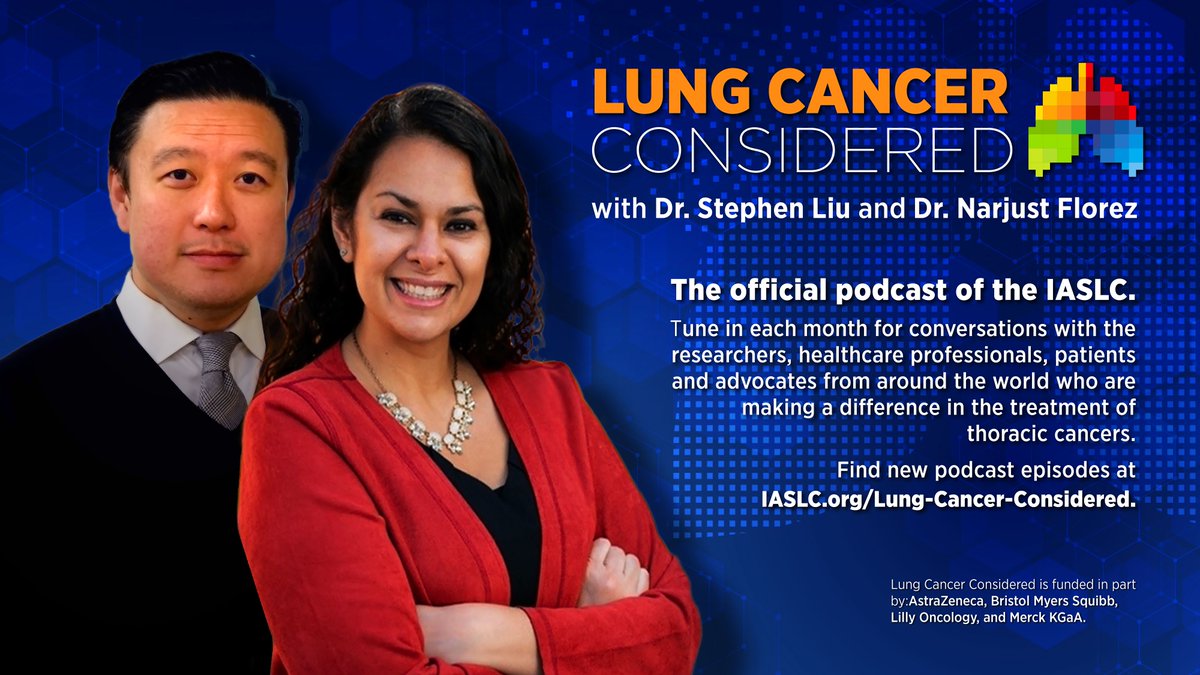 IASLC's tweet photo. #NACLC attendees & @IASLC members! #LungCancerConsider the @IASLC podcast has grown exponentially in 2022 - more than doubling listenership over the past year. Help us reach an exciting milestone of 100K listens during #NACLC. Visit https://t.co/vxO6I3rScX today! https://t.co/Avzls2dueQ