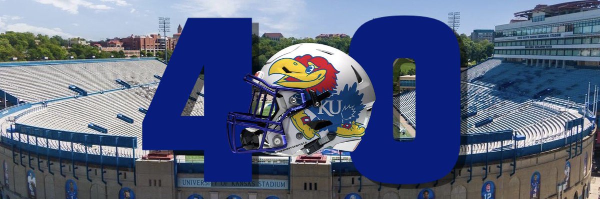 Look who’s 4-0!
<a href="/KU_Football/">Kansas Football</a> #RockChalk