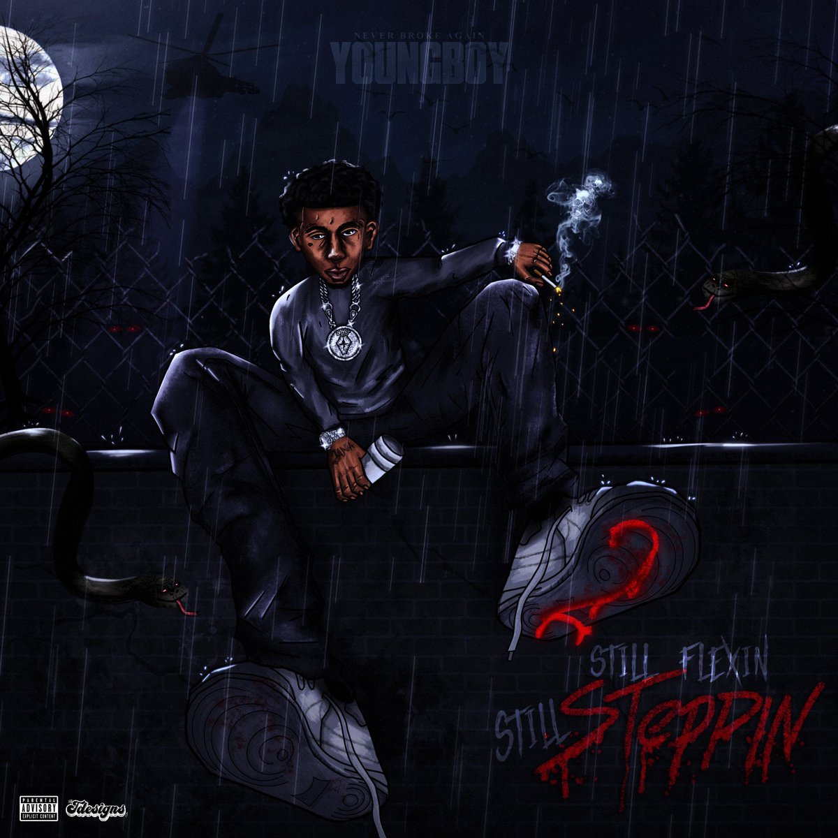 ByTishaa's tweet photo. Still flexin, still steppin 2 
Cover concept by me✍🏽🔥
#sfss #sfss2 #NBAYoungBoy #youngboyneverbrokeagain #ybbetter https://t.co/YBNpJkAwB1
