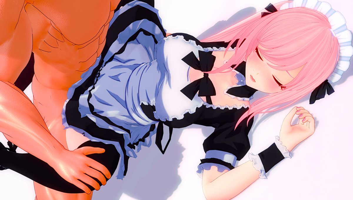 寝てる神奈ちゃんにイタズラ 