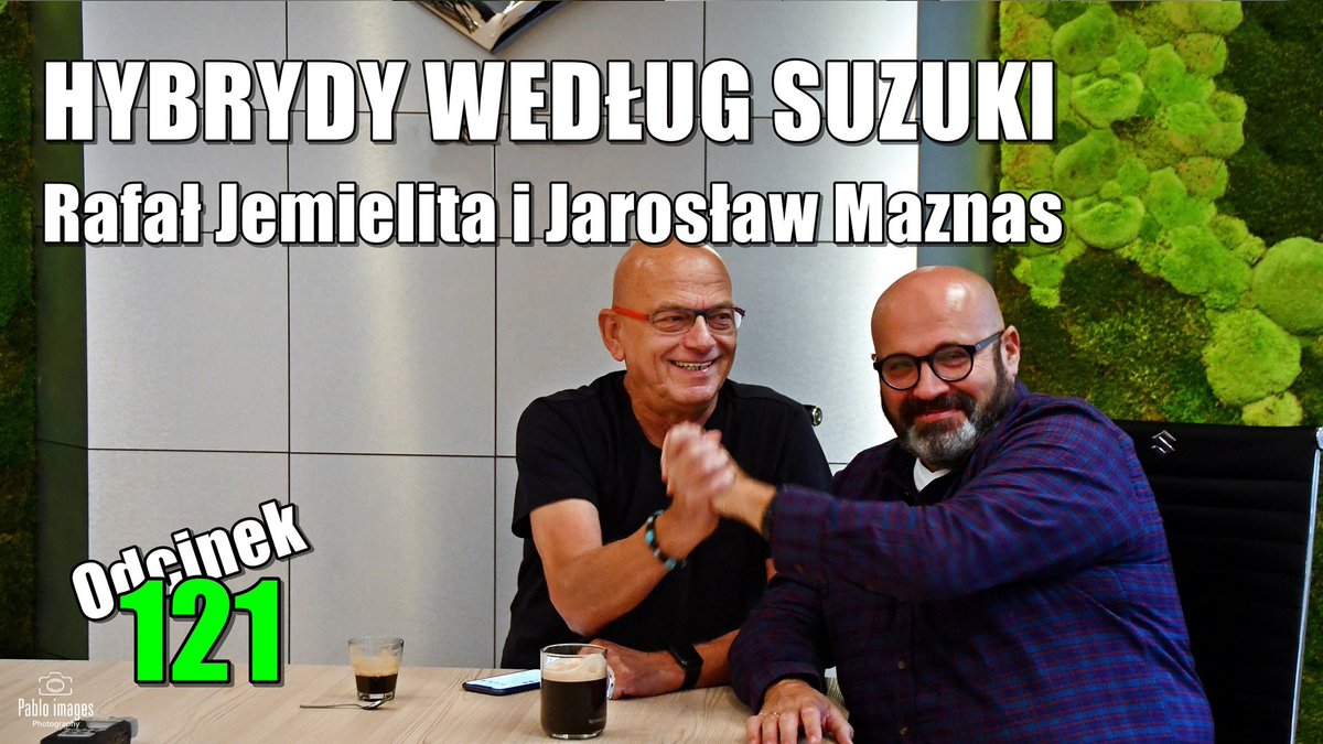 OverdrivePl's tweet photo. W 121. odcinku podcastu Overdrive rozmowa z Jarkiem Maznasem i Rafałem Jemielitą. Panowie opowiedzą o tym, jak działają hybrydy w samochodach Suzuki, a także dlaczego Suzuki nie podąża ślepo za wszystkimi trendami, w tym przymusową elektryfikacją. 
https://t.co/PTShd0vc6T https://t.co/Pq4xN4MzeG