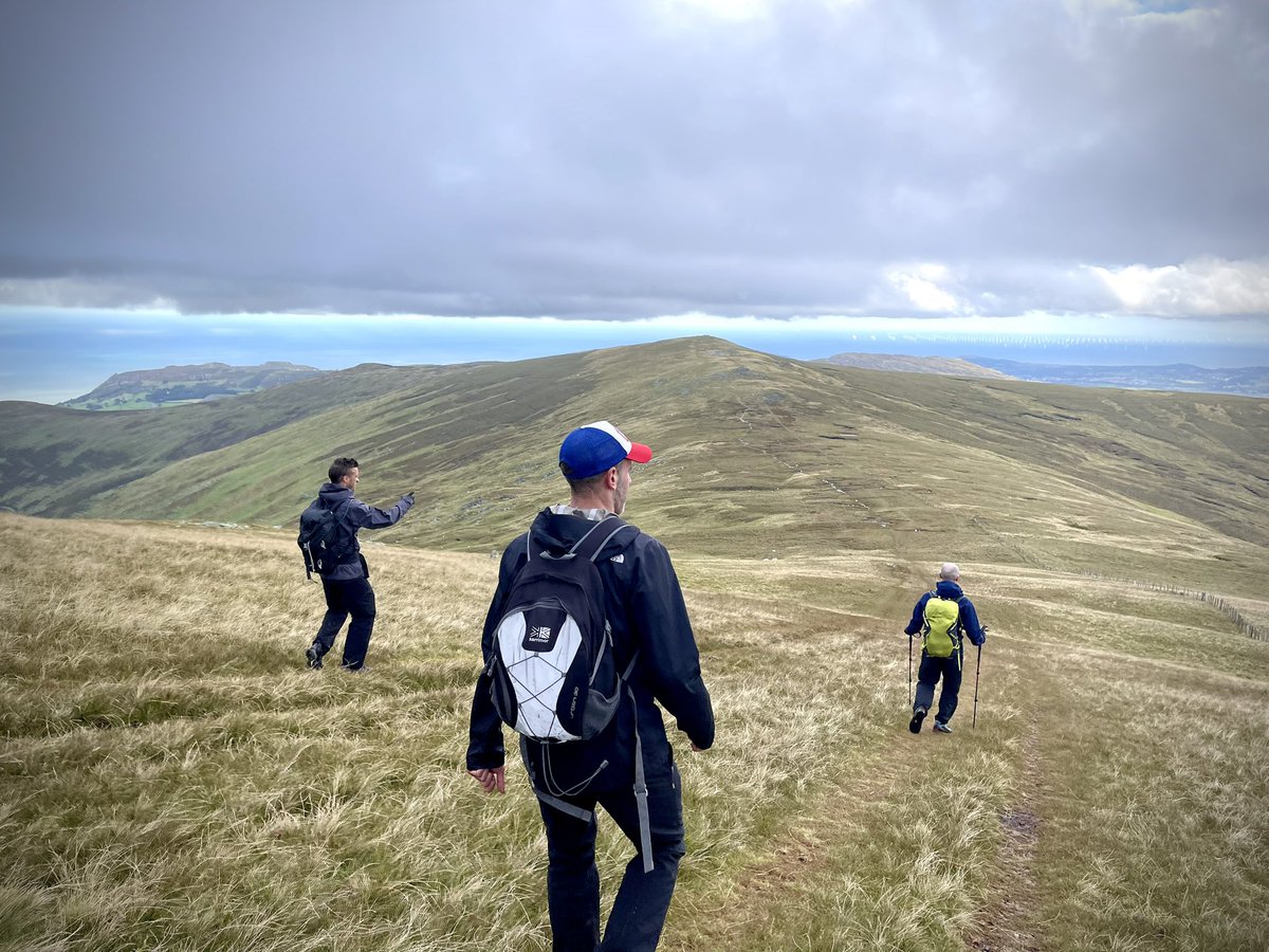 SharePickers's tweet photo. PEAK 10 DONE! 33km complete. 

Now it’s downhill!!!

I just want to sit or lie down - got 2km to get to the car. Never thought I’d look forward to sitting in a car so much 😀

Thank you so much if you donated (if not please consider a tenner) 👏👇👍
https://t.co/ry3miOQDFg https://t.co/JHpYAnDJTw