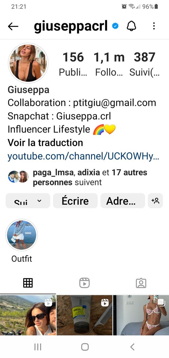 mariaaaaa99990's tweet photo. Guiseppa aurait elle quitté la maquerelle ? Plus de mail Shauna pro dans sa bio Et pour quelqu'un qui faisait pas moins de 6 pdp par jour calme plat Qui serons les prochains Et d'ailleurs elle est passé où T'es ou Magaliiii ? 😭😭😭 #Guiseppa #MagaliBerdah https://t.co/l4WQNtJ6UH