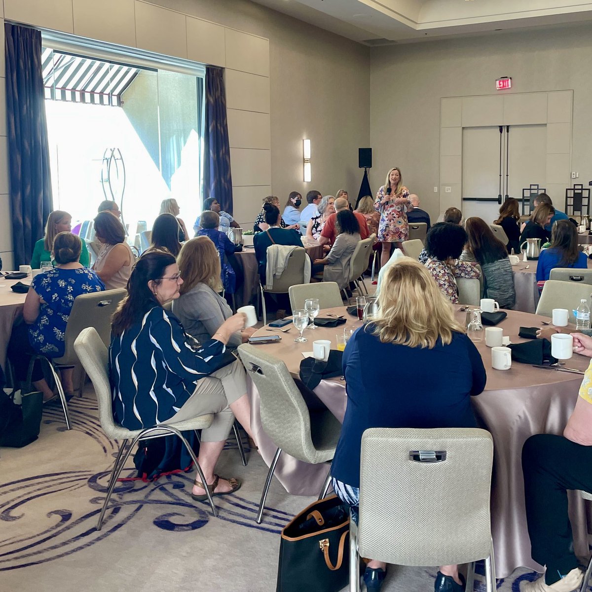 This morning at #ASSM2022, <a href="/AfreekaMiller/">Afreeka Jorell</a> and <a href="/AnitaSprayberry/">Anita Sprayberry</a> shared their leadership journeys and passion for collaboration with fellow math education leaders. Here’s to supporting the next generation of mathematical thinkers!
#longlivemath