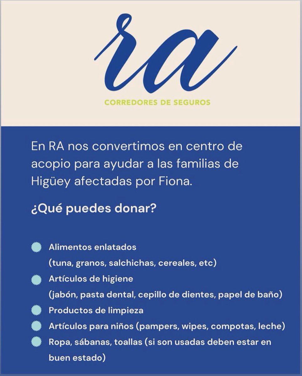 rocioaristy's tweet photo. Si quieres llevar aporte para nuestra gente de Higuey #racorredores #dannificadosfiona #HuracanFiona #donacionesfiona c/Fuerzas Armadas 105, El Millón, Sto. Dgo. https://t.co/g2PvavEuTa