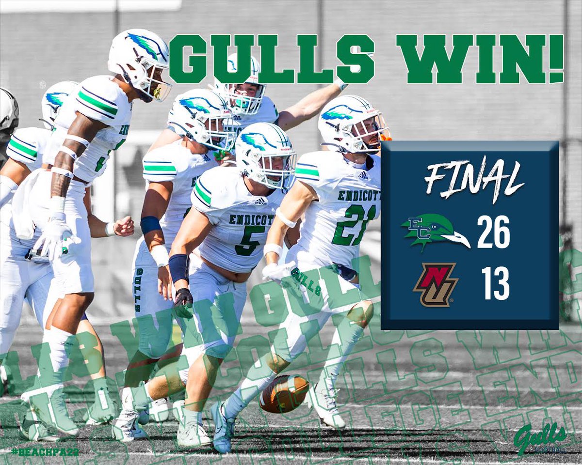 Endicott College Football tweet media
