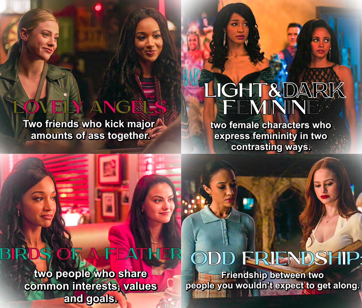 tabitharchives's tweet photo. Tabitha x female friendship tropes https://t.co/bvUVAUmm9X