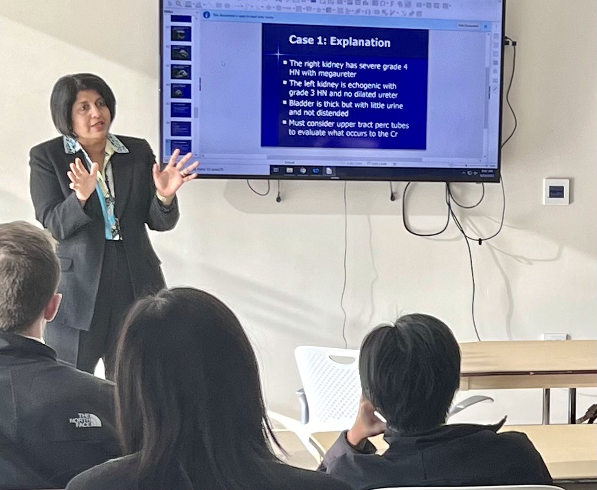 NJMS Urology (@njmsurology) on Twitter photo Special thanks to our Guest Lecturer Dr. Jyoti Upadhyay, former Director of Pediatric Urology at Eastern Virginia Medical School, for an in-depth review on urethral valves <a href="/EVMSuro/">Urology at EVMS</a> <a href="/CBMCNJ/">Cooperman Barnabas Medical Center</a> #pediatricurology Special thanks to our Guest Lecturer Dr. Jyoti Upadhyay, former Director of Pediatric Urology at Eastern Virginia Medical School, for an in-depth review on urethral valves <a href="/EVMSuro/">Urology at EVMS</a> <a href="/CBMCNJ/">Cooperman Barnabas Medical Center</a> #pediatricurology