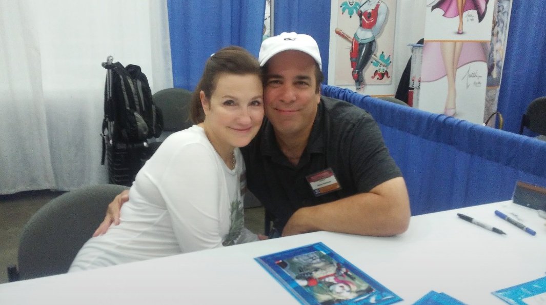 GeekpinEnt's tweet image. Hey @jpalmiotti &amp;amp; @AmandaRantsAlot according to @google memories this was taken today 5 years ago. 

#GeekpinEnt #SoSoRandom