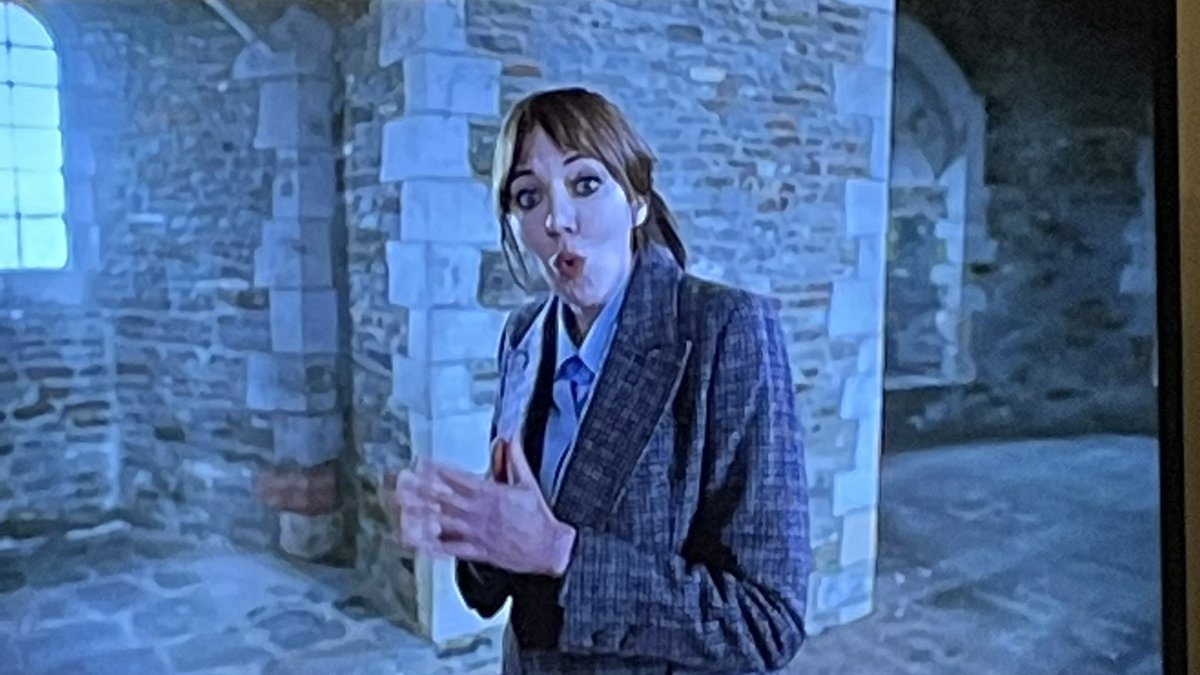 garywhelan82's tweet photo. @missdianemorgan Loving new Cunk. Just maybe paused at the wrong moment. Little bit fast show, Ooo, suits you. https://t.co/W65i9bbqsg