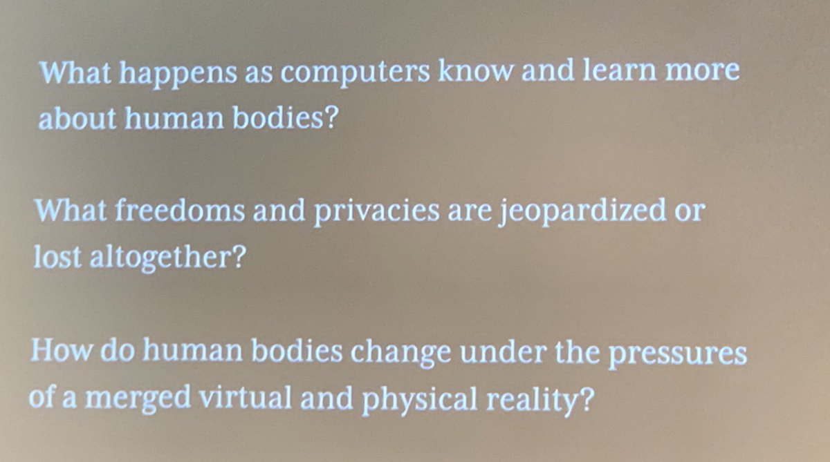 AllaHoffman's tweet photo. Questions K Hollenbach’s art is considering #strangeloop https://t.co/kgRM7rE5XO