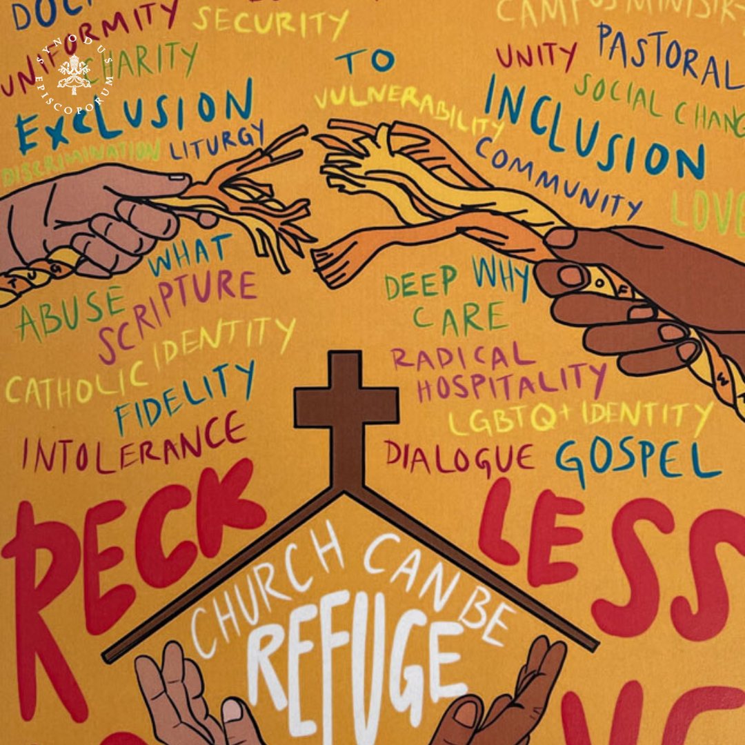 M_P_Hazell's tweet photo. #WhoIsMissing?
Those of us who see that this cringe 1970s-redivivus is a rigged dumpster fire, a colossal waste of the Church's resources, a narcissistic project by the ecclesial 1% for the ecclesial 1%, of which no good can or will come. And that's just for starters. #synod https://t.co/25iB9HKIM6