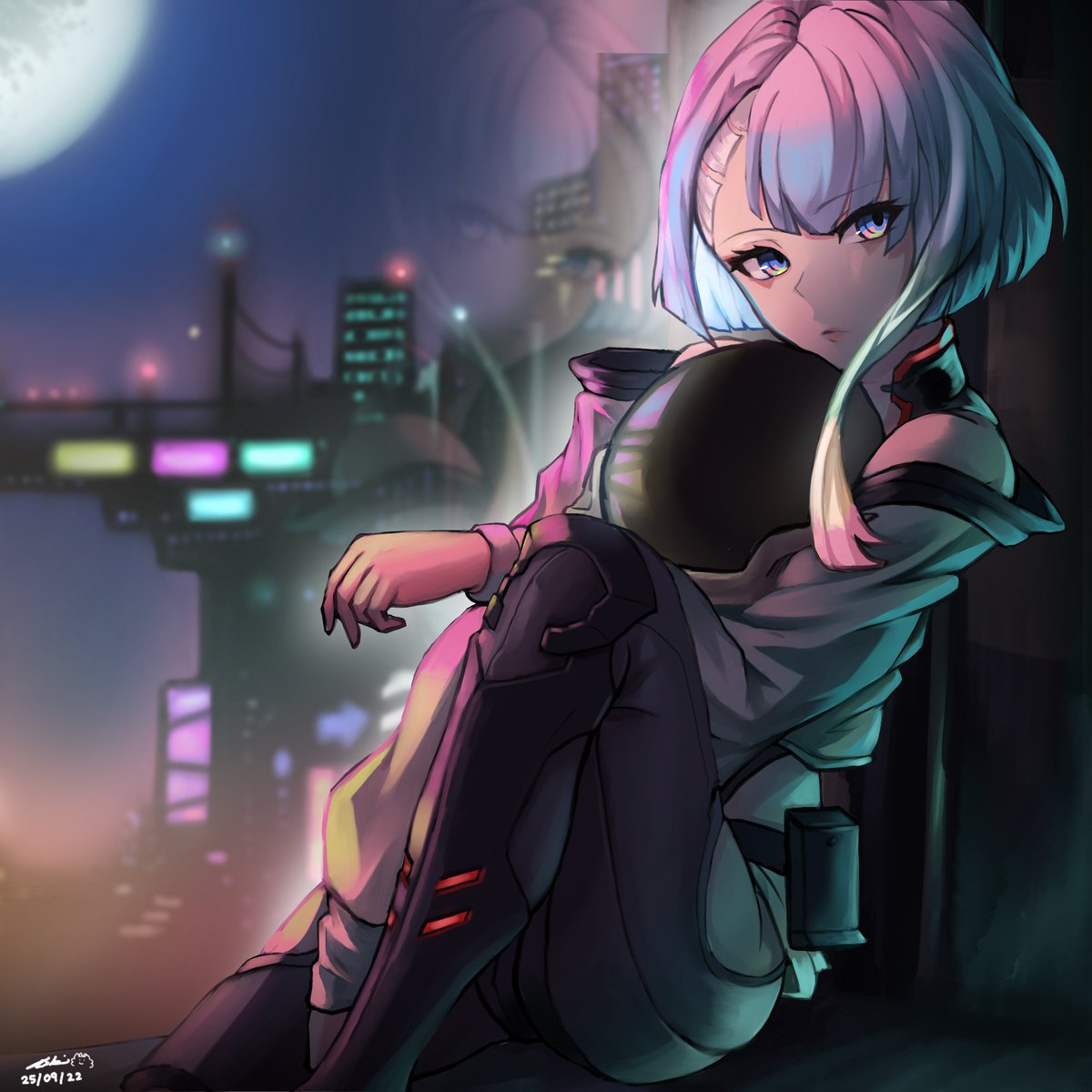 triniten's tweet image. She's pretty cool
#cyberpunkedgerunner #cyberpunklucy