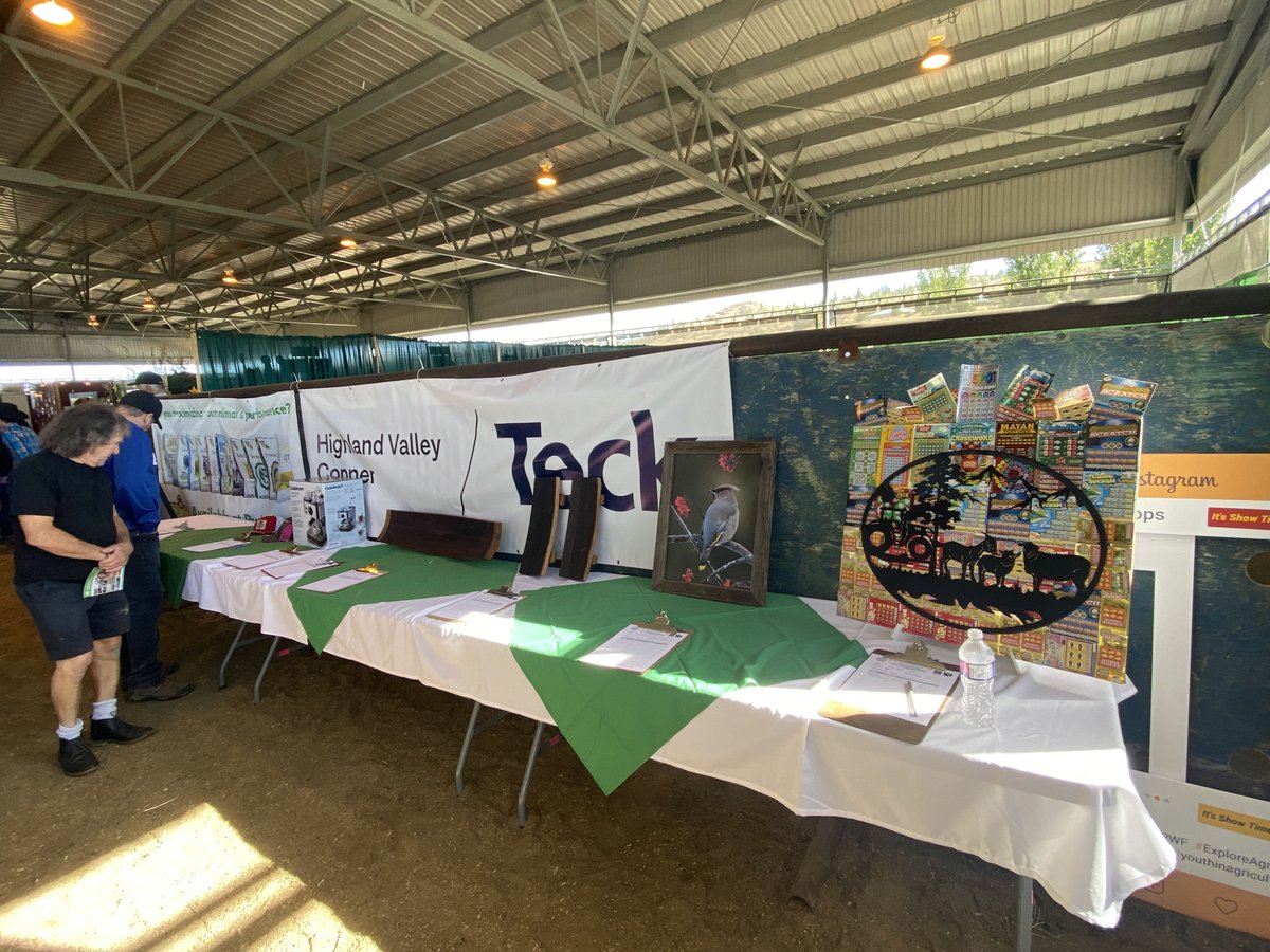 PWFKamloops's tweet photo. It’s so busy in the office this weekend I am behind on my posts! It’s been a great day &amp; weekend so far! It’s our sheep show today! Come on down for some Greek food, watch the sheep show and bid on some fabulous silent auction items!!  See you down here at the -#84thPWF! https://t.co/8iKaOkUvc7