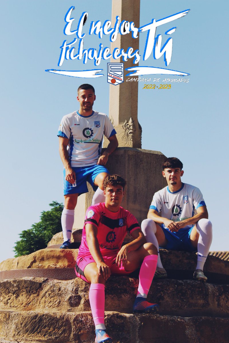 ¿𝐀ú𝐧 𝐧𝐨 𝐭𝐞 𝐡𝐚𝐬 𝐡𝐞𝐜𝐡𝐨 𝐬𝐨𝐜𝐢𝐨/𝐚? Mañana en las taquillas de "El Carmen" podrás hacerte socio/a. 

#AupaSari 🔵⚪️