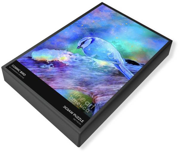 ArtisticLaurie's tweet photo. https://t.co/EuKppFxh9w Sharing new art as a puzzle. This cosmic cutie would also look wonderful in a little one's room! #BuyIntoArt #buyart #giftideas #Cosmic #Holiday #Decorative #Gift https://t.co/E0jbWtU6LV