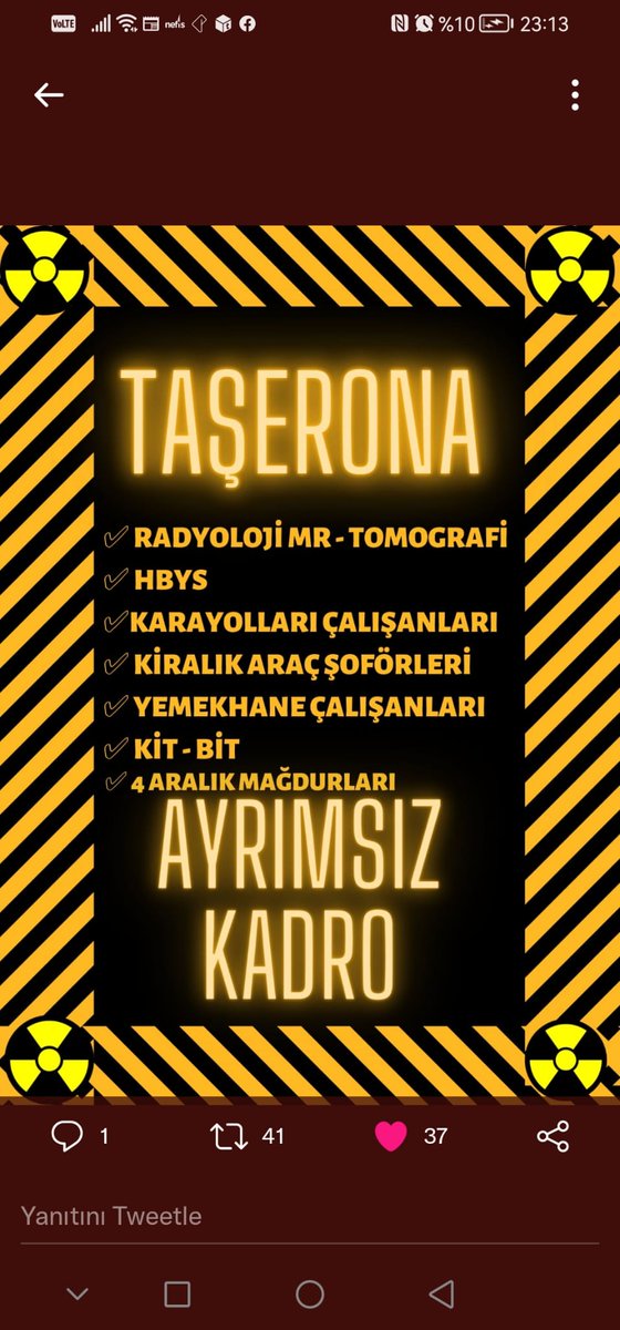 AzraYal02088132's tweet photo. #ÇözümBütünTaşeronaKadro 4 Aralık'ta 1 gün çalışan kadro aldı 2017  4 aralık öncesi yıllarca çalışan jokerler kadro dışı bırakıldı sayın Devlet Büyüklerimiz magduriyetlik giderilsin sesimizi duyun  @vedatbilgn @tcbestepe https://t.co/yN3sAI2cDM
