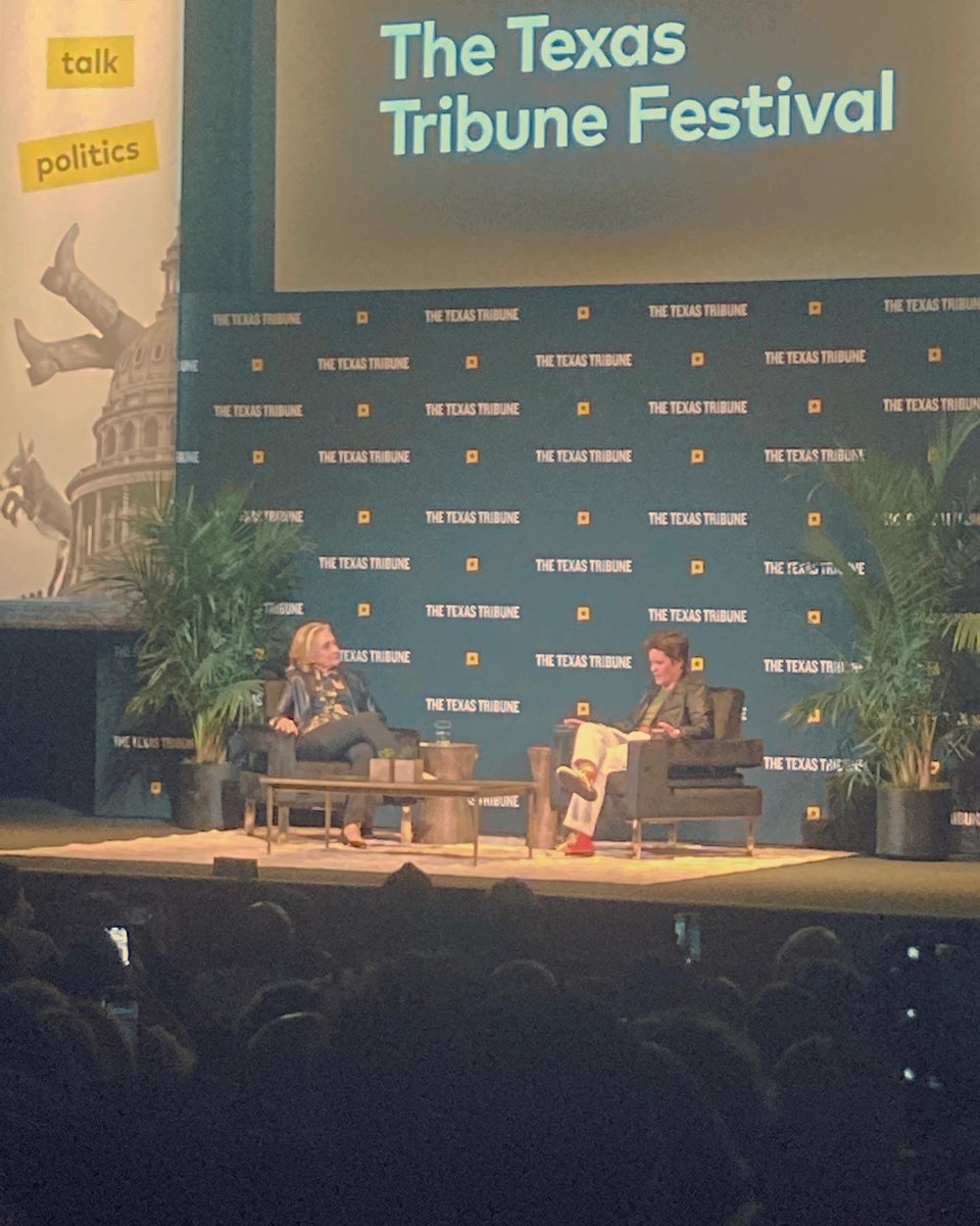 So I saw <a href="/HillaryClinton/">Hillary Clinton</a> yesterday 🤯