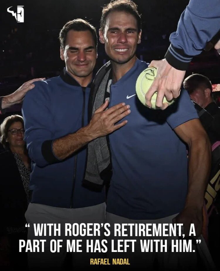 _ahmad_rf's tweet photo. End of an era. Forever, Roger Federer. 🥲❤️🎾 #RogerFederer #RafaelNadal𓃵   #NovakDjokovic 

Thank you, LEGEND! https://t.co/IMER9lOHZ0