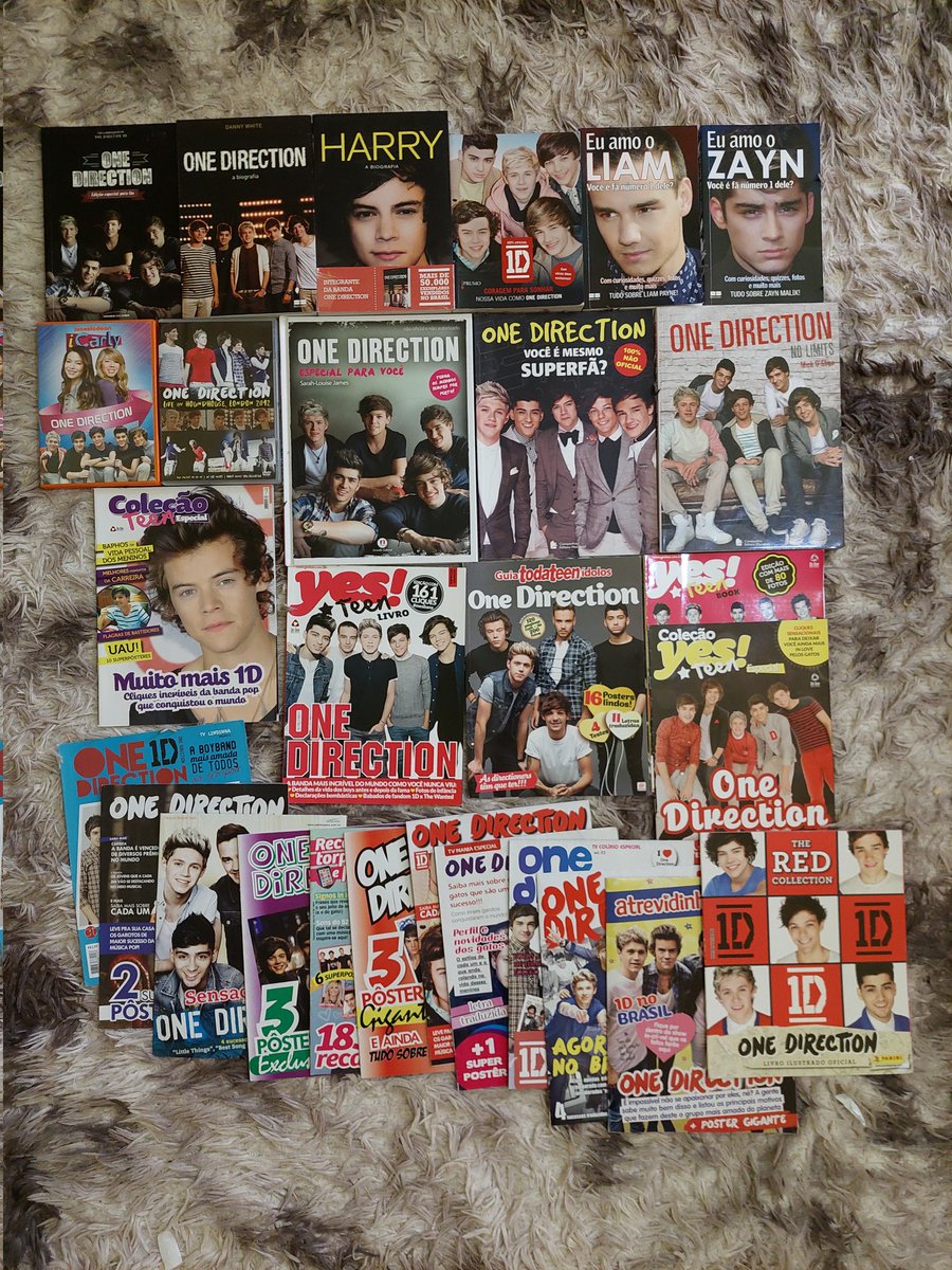LaraMHPTS_28's tweet photo. Pessoal, estou vendendo minha coleção da One Direction inteira, nela contém livros, dvds, posters, cards e o álbum não completo. https://t.co/I94aV4I0Jv
