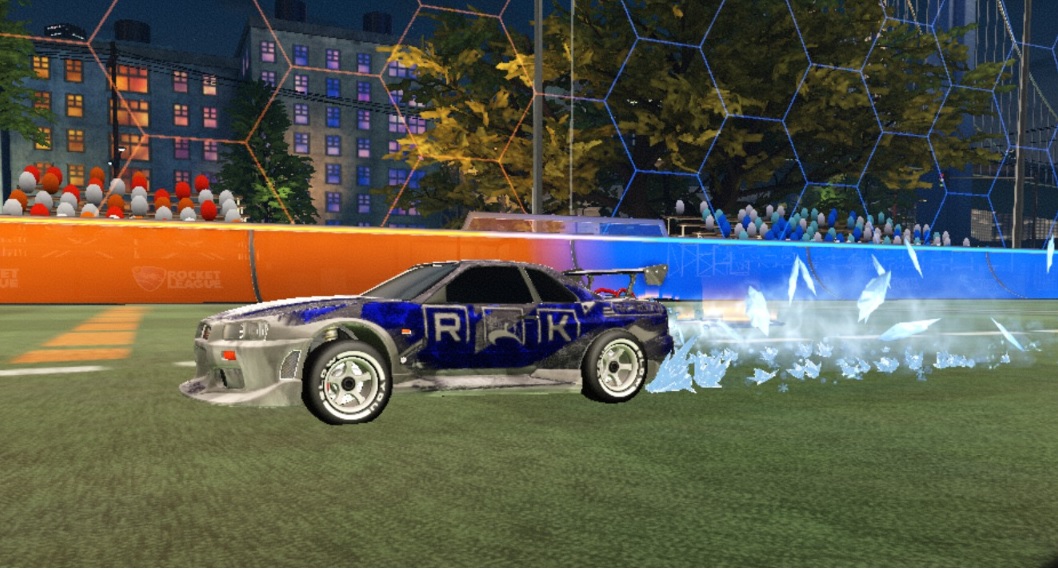 chako513's tweet photo. @RocketLeague #RLFitCheck
Car: nissan skyline
Decal: 2cool
Primary color: exo (H7)
Secondary color: watercolor (A2)
Wheels: Y.O.U. (titanium white)
Boost: Frostbite
Trail: winter storm
Goal explosion: below zero https://t.co/0HbbPDA4vd