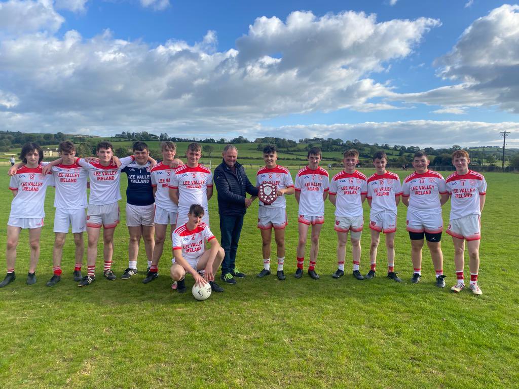 <a href="/Westrebelog/">Rebel Og West</a> U17 football Div 3 shield winners <a href="/UibhLaoireGAA/">Uibh Laoire GAA</a>, hard luck <a href="/muintirbhaire1/">Muintir Bhaire GAA</a> /<a href="/GoleenGaa/">Goleen GAA</a>