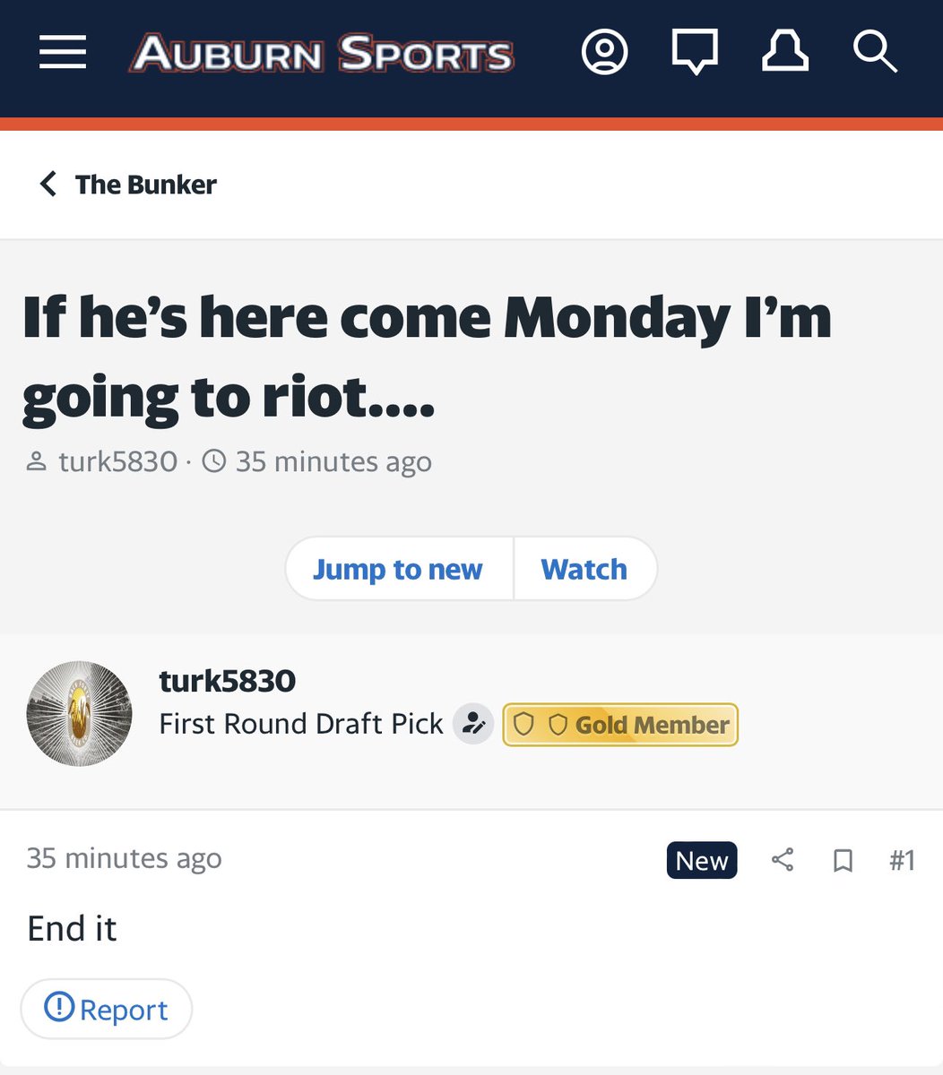 Message Board Geniuses on Twitter "Don’t worry Auburn fans. The
