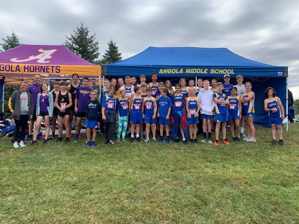AngolaMiddle's tweet photo. Angola Cross Country at New Haven https://t.co/7JRz3XkwfA