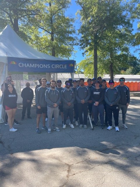 Curry Baseball volunteering at the <a href="/RodmanRide4Kids/">Rodman for Kids</a> today!  Great event benefitting many youth programs in the area!  See you next year!

<a href="/CurryColonels/">Curry College Colonels</a> 
<a href="/CurryEdu/">Curry College</a>