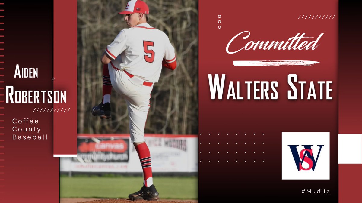 I’m honored and blessed to announce that I will be continuing my academic and baseball career at Walters State CC. I’d like to thank my parents and my coaches for getting me to this point. All glory to god! <a href="/c_h_s_baseball/">Coffee County CHS Baseball</a>  <a href="/eXposureBB/">eXposure Baseball</a> <a href="/WSCCbaseball/">WaltersStBaseball</a> 
#gosenators