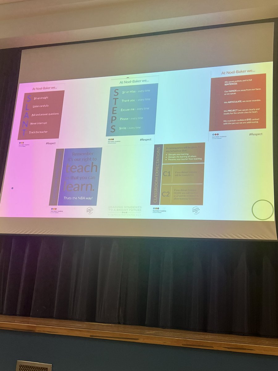 Manor_HT's tweet photo. Such a passionate delivery from @CobblesAnn on Building a culture and repairing the harm. We have been on a similar journey @TheManorAcademy. I loved the STEPS #respect and will be discussing this with my leadership team. Well done! #rEDNotts @Manor_AHT @Manor_DHT @Manor_AAHT https://t.co/qot7xVQvsy