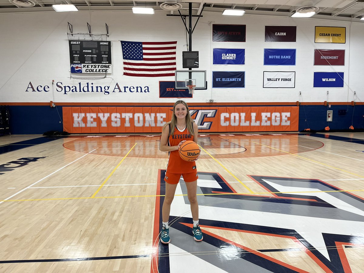 Thankful for a great experience with the Keystone team and Coach Al! <a href="/KeystoneWBB/">Keystone College Women's Basketball</a>