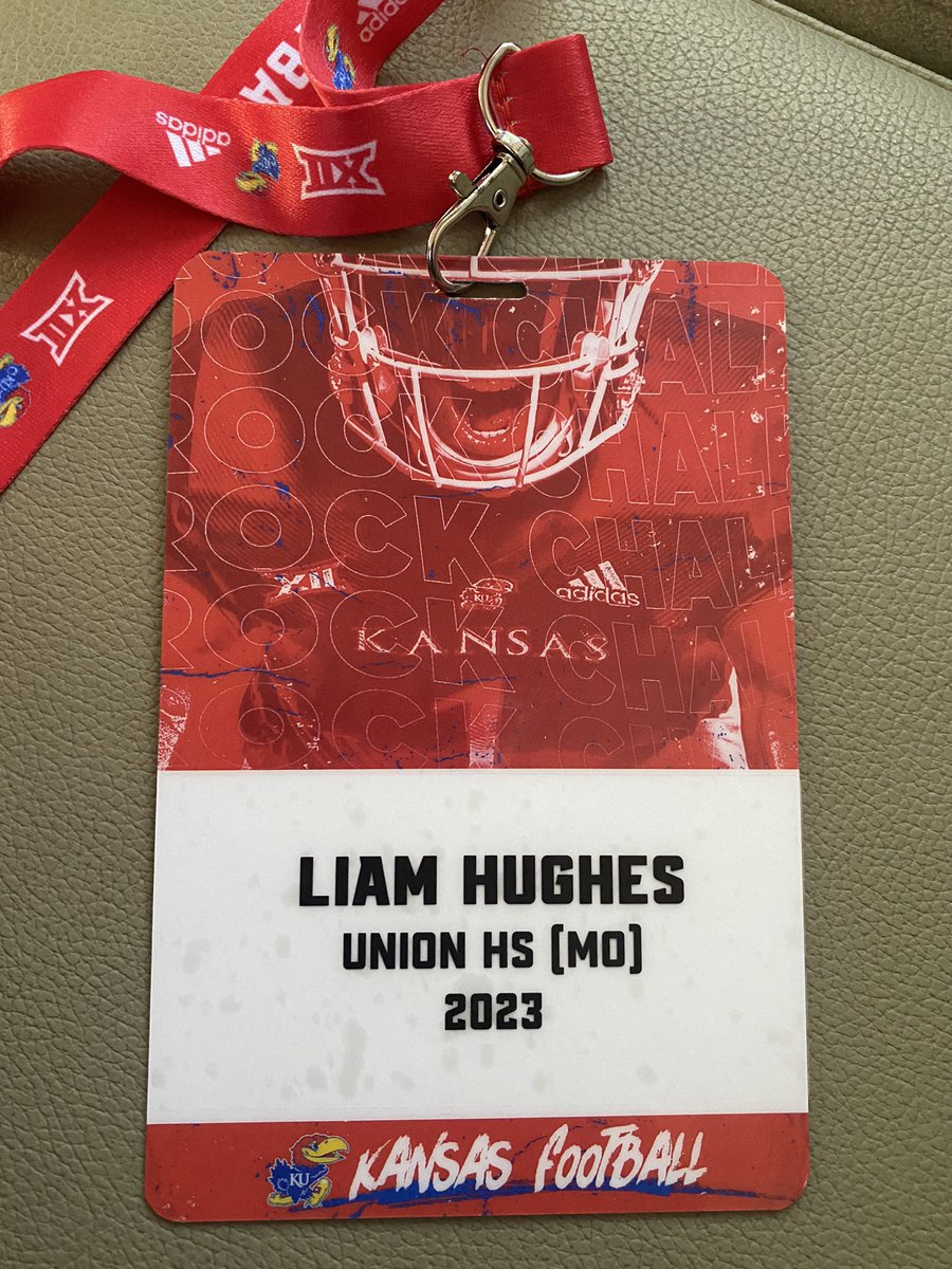 Thanks <a href="/KU_Football/">Kansas Football</a> for the game day visit! <a href="/KUCoachZ/">Coach Jim Zebrowski</a> <a href="/UnionWildcatFB/">Union Football</a> <a href="/JPRockMO/">JP Rock</a>